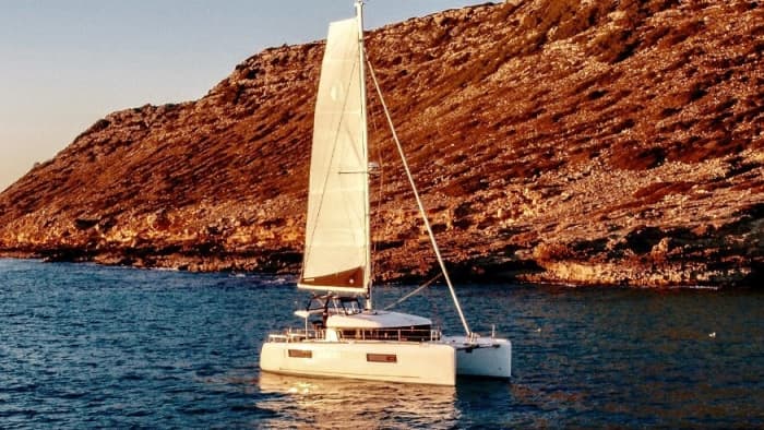 Sea Breeze Escape: Half-Day Catamaran Charter in Palma de Mallorca