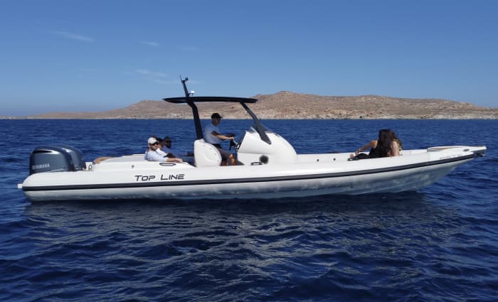 4-hour Private Speedboat Trip from Mykonos to Delos & Rineia Islands