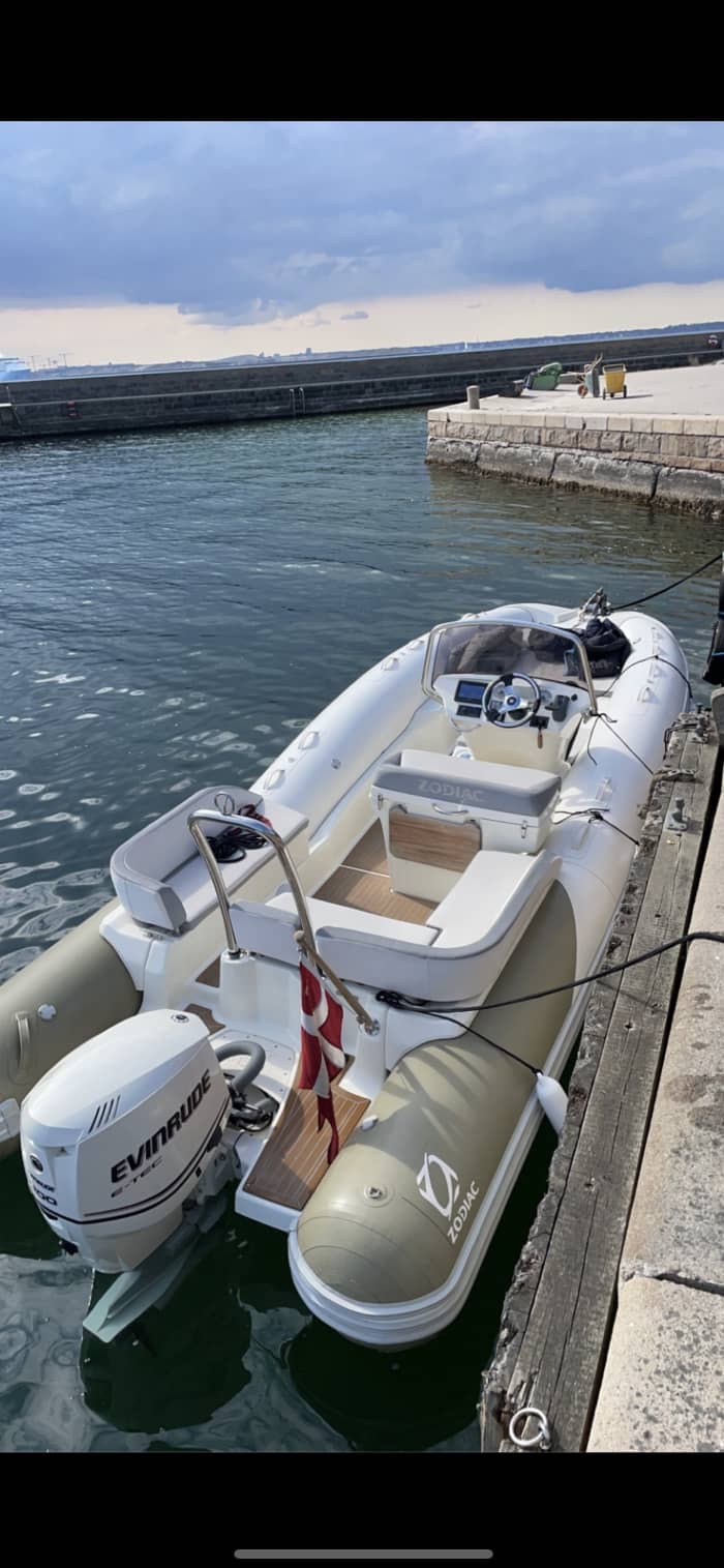 Half-day boat trip in Copenhagen on a motorboat