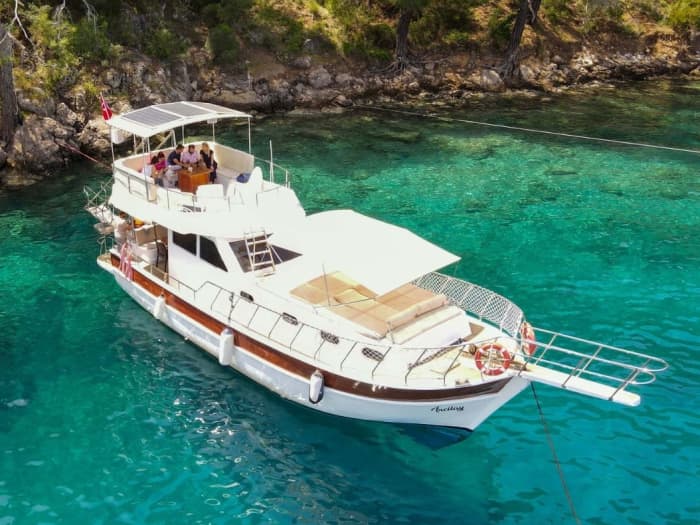 Een perfecte dag op zee: 7 uur durende cruise door de baaien van Fethiye