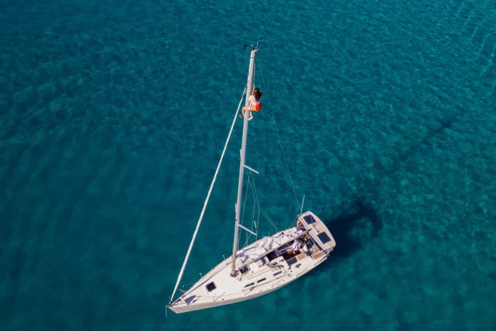 Enjoy a day at sea in Šibenik on a sailboat