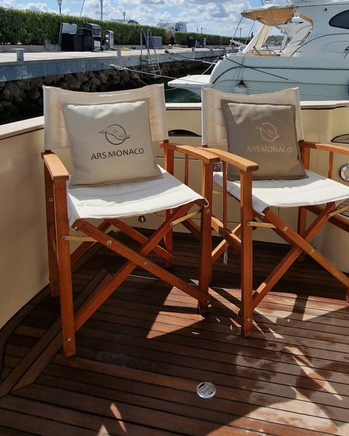 One day in Termoli on a motorboat