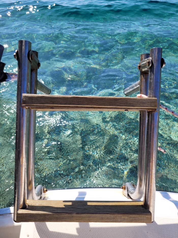 White, blue, and divine: A full day on a motorboat