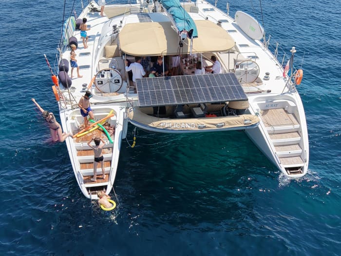 A unique day on a catamaran – French Riviera