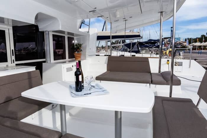 Lagoon 450F-Full day Kissamos Cruise to Balos Bay & Gramvousa Island