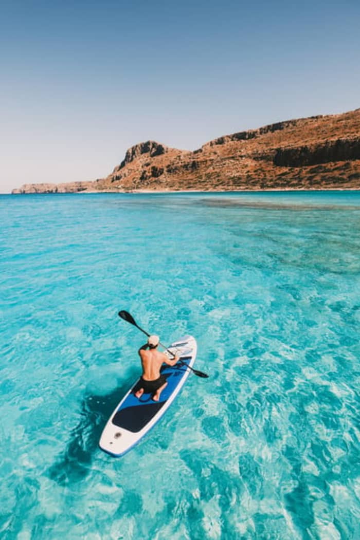 Lagoon 450F-Full day Kissamos Cruise to Balos Bay & Gramvousa Island