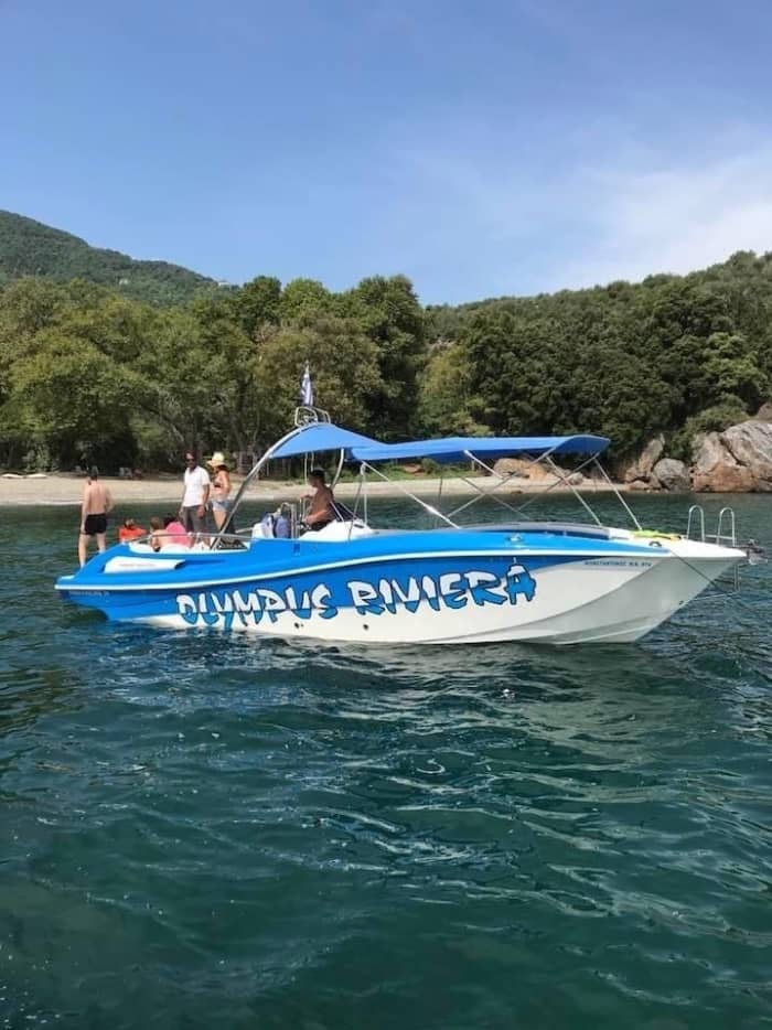 Half-day escape: A pure white-and-blue magic on a motorboat
