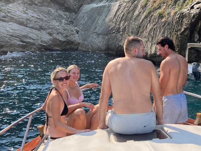 Private Capri Tour from Sorrento on a 26-foot Gozzo