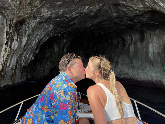 Private Capri Tour from Sorrento on a 26-foot Gozzo