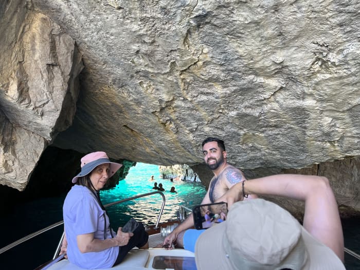 Private Capri Tour from Sorrento on a 26-foot Gozzo