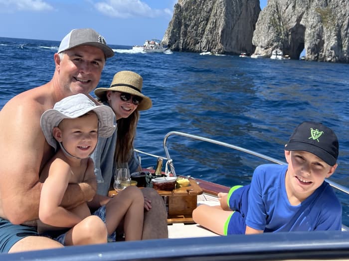 Private Capri Tour from Sorrento on a 26-foot Gozzo