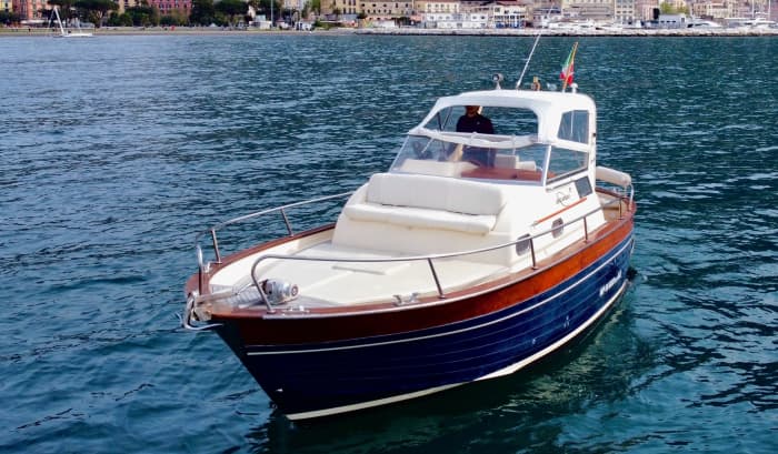 Private Capri Tour from Sorrento on a 26-foot Gozzo