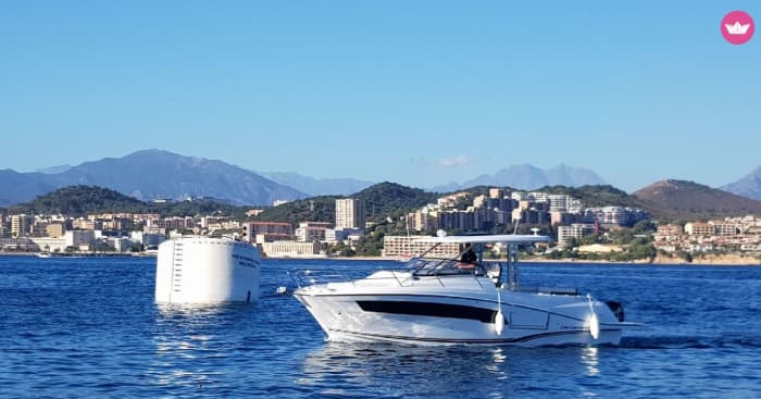 A prestigious horizon on the Corsican coast