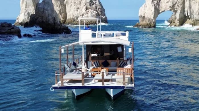 Excursion d'une demi-journée en bateau à moteur à Cabo San Lucas