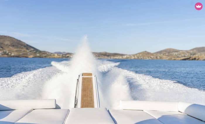 Côte sud de Rhénée, Délos et Mykonos | Excursion privée d'une journée en yacht