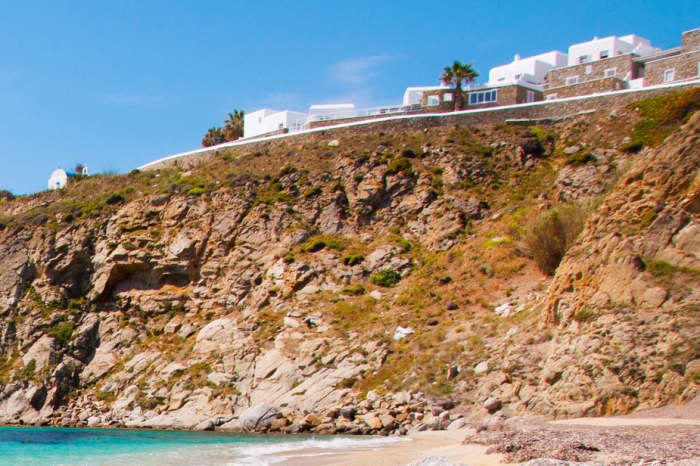 Côte sud de Rhénée, Délos et Mykonos | Excursion privée en yacht d'une demi-journée