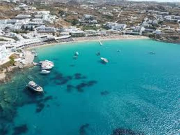 Côte sud de Rhénée, Délos et Mykonos | Excursion privée en yacht d'une demi-journée
