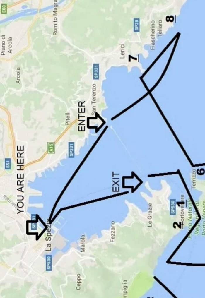 Une journée à la découverte de La Spezia : détente absolue sur le bleu italien
