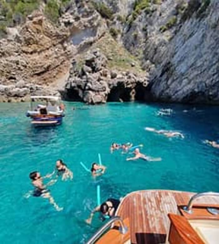 Capri by Sea: Private Boat Tour from Sorrento
