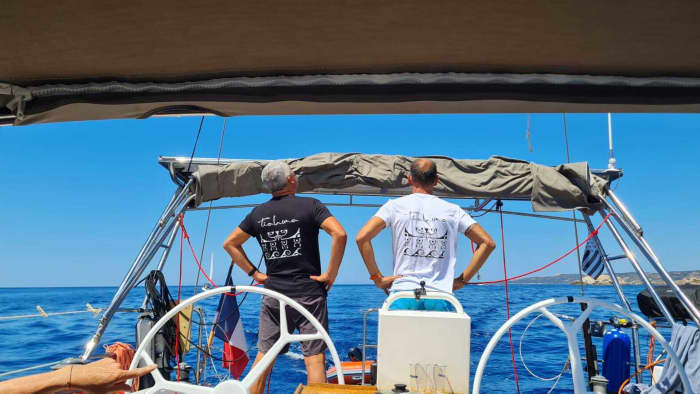 Enjoy a full day of sailing in Athens on a sailboat