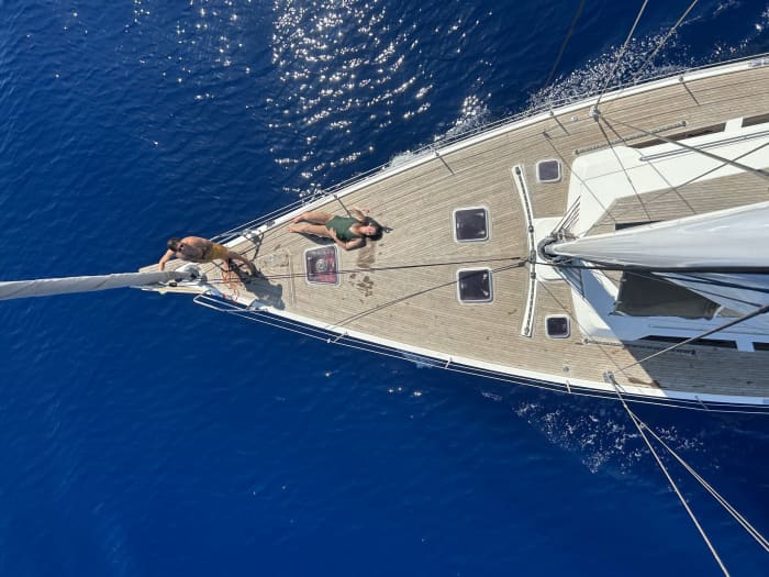 Enjoy a full day of sailing in Athens on a sailboat