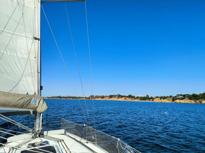 Segelerlebnis in Lissabon.
