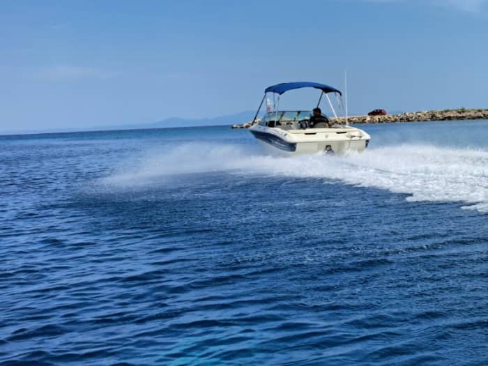 Sail with the Gods: One day to discover Nea Poteidaia on a motorboat