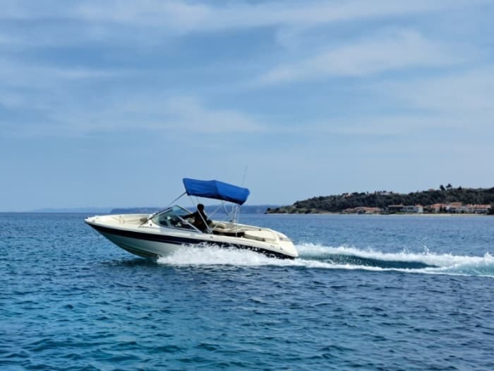 Sail with the Gods: One day to discover Nea Poteidaia on a motorboat