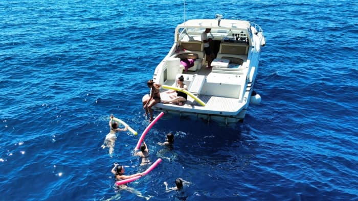 De Amalfikust per boot vanuit Salerno: Van Salerno naar Positano over zee