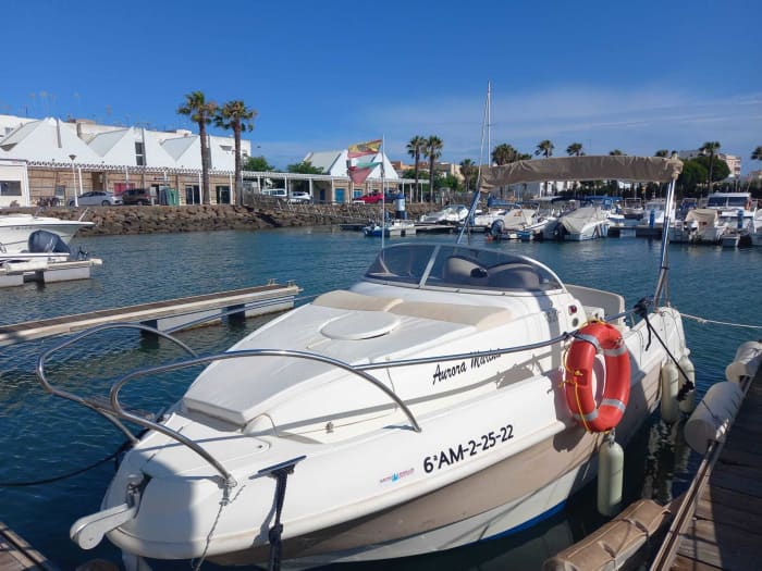 3 Stunden 30 Minuten, um Isla Cristina mit dem Motorboot zu entdecken
