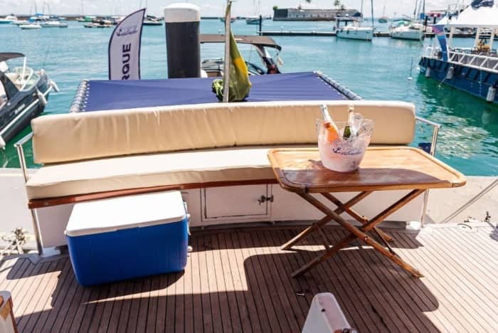 Mer, amour et soleil : une journée riche en émotions à bord d'un bateau à moteur