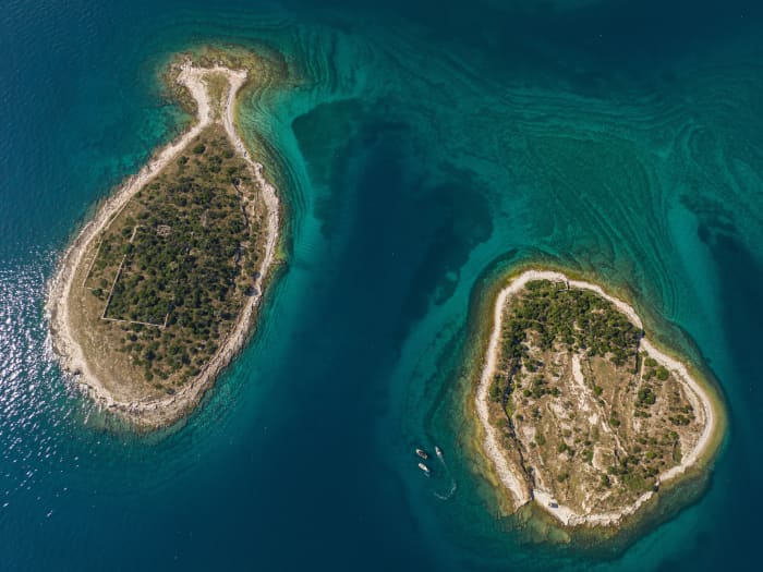 Une journée autour de Fažana : Profitez de 6 h 30 de découverte en bateau à moteur