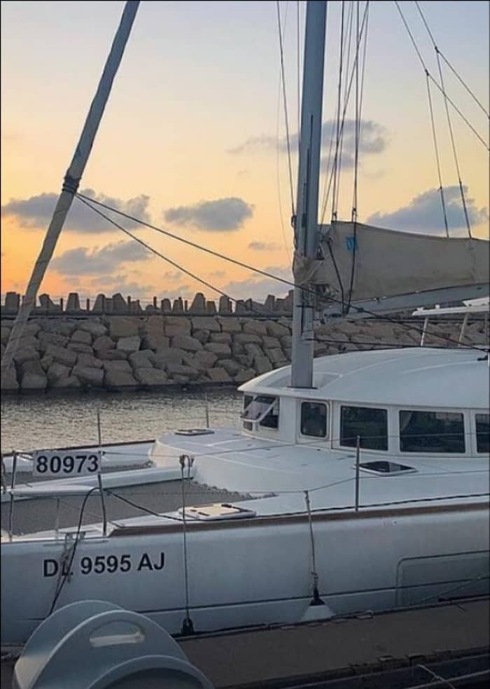 Ganztägige Katamaranvermietung in Herzliya