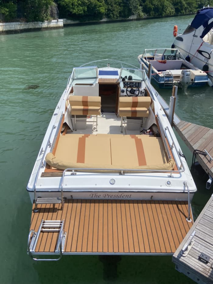 The best of Venice is at sea: A full day of laughter aboard this Glastron Laraya 214