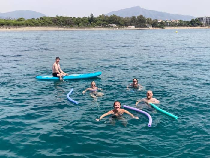 Marbella overdag – 4 uur openwaterplezier
