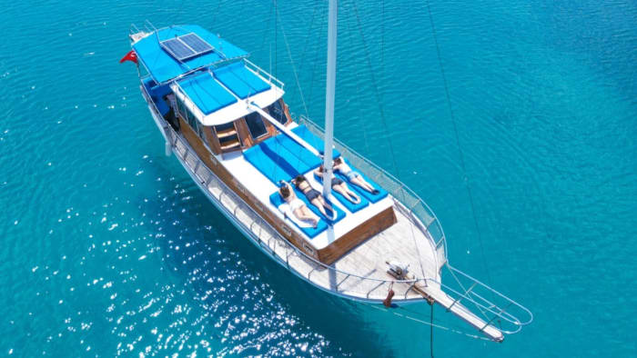 Bodrum dagcruise – naar Black Island & Aquarium Bay