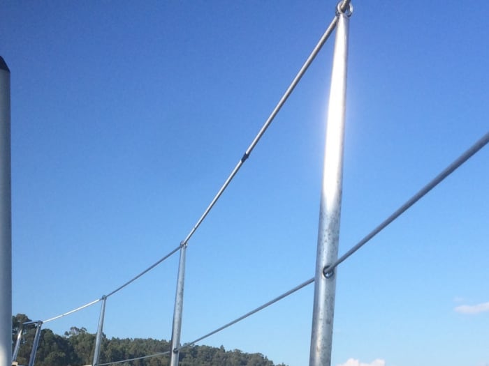 Um dia a bordo do Itaca no estuário do Sada