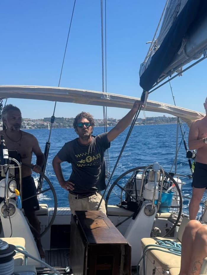 Een dagvullende zeiltocht op een zeilboot in Porto Santo Stefano.