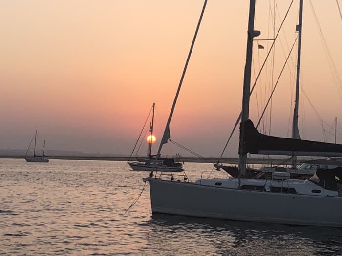Discover Punta Umbría on a full-day sailing trip