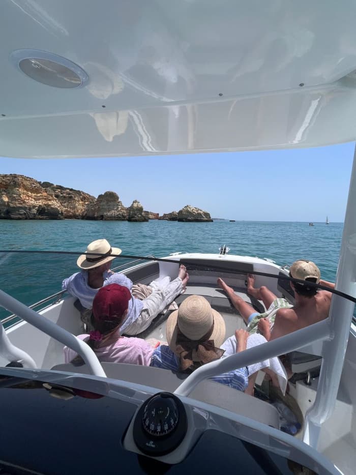 3 uur durende boottocht vanuit Portimão