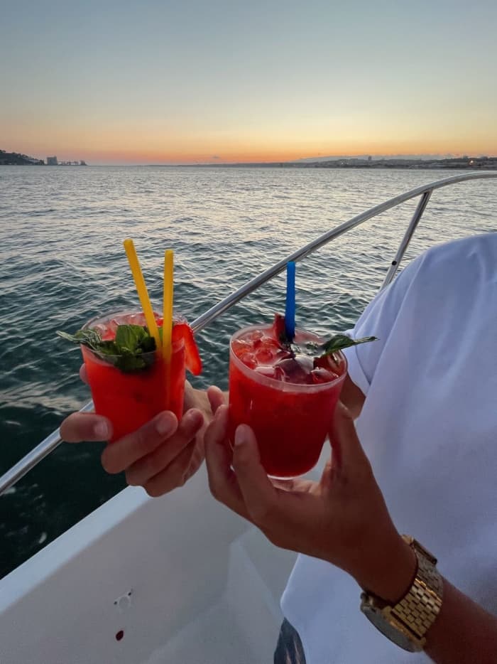 Excursion de 7 heures en catamaran privé à Lisbonne