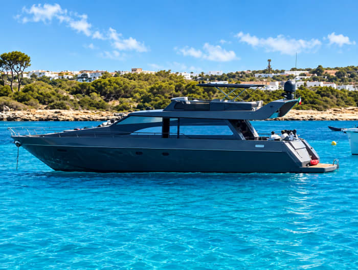 8-uur durende charter op een exclusief jacht