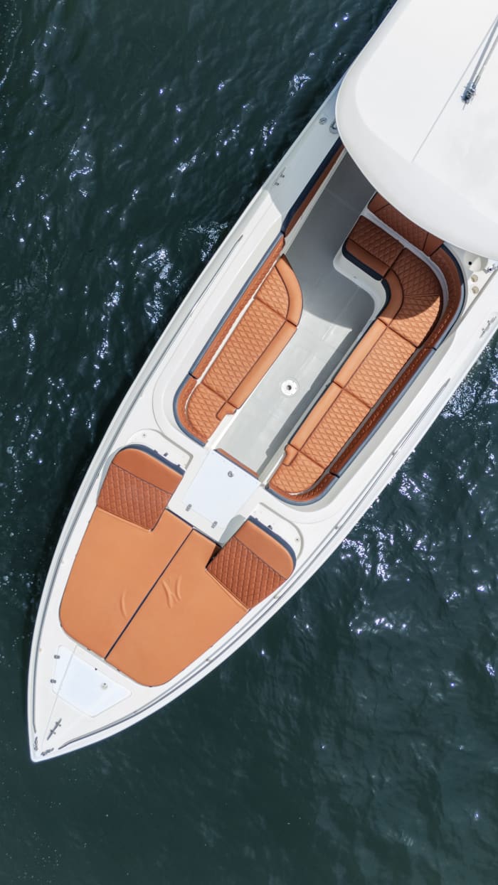 Premium ervaring op een 12,5 meter lange AWA-speedboot | Rosario-eilanden, Cholón & VIP-service