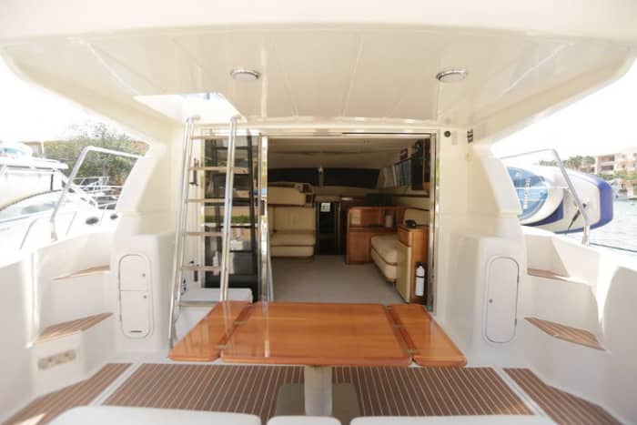 Half-day luxury on a motor yacht