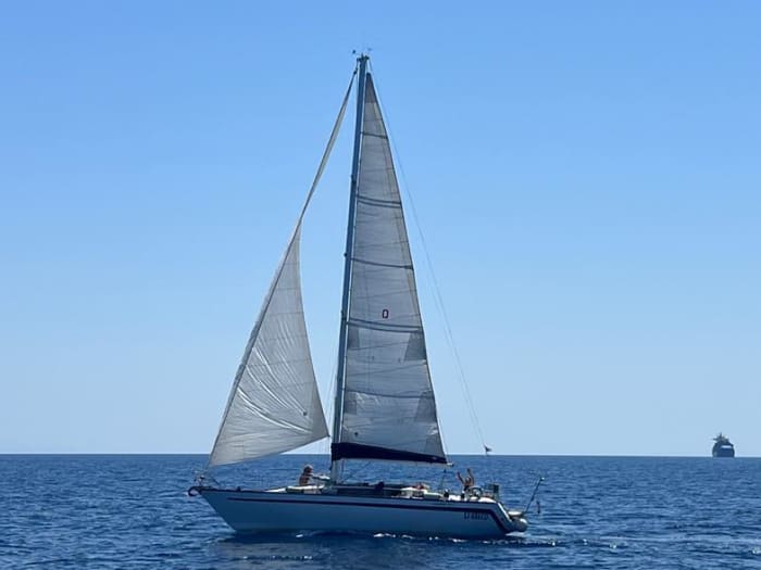 Zeilervaring van een hele dag op een zeilboot in Fiumaretta di Ameglia