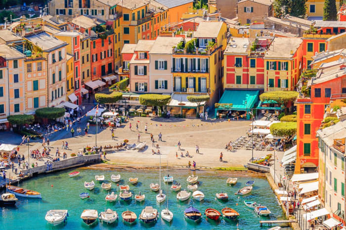 Boottocht van een hele dag: avontuur in Portofino en Cinque Terre