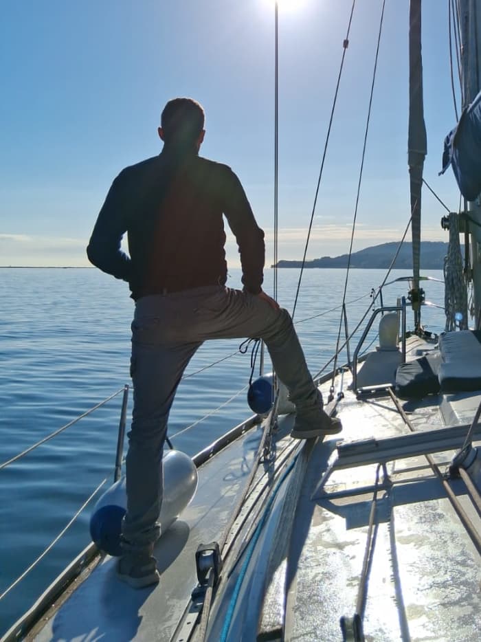 Rejs o zachodzie słońca w kierunku Portovenere