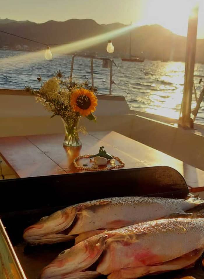 Menorca Luxus-Katamaran-Erlebnis – 8 Stunden von Mahón
