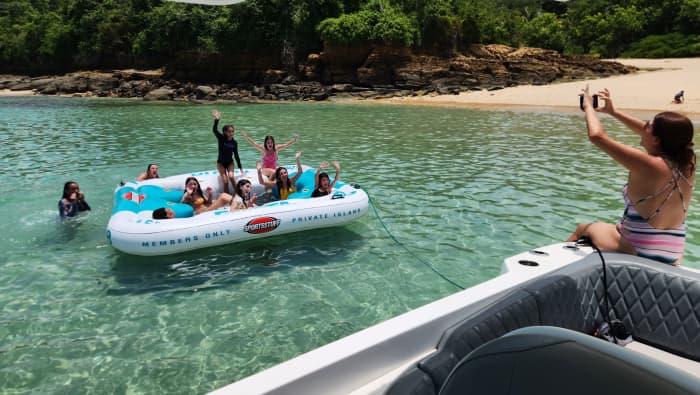 Todomar 38' Motorboot - Panama City - Varen, vissen en snorkelen