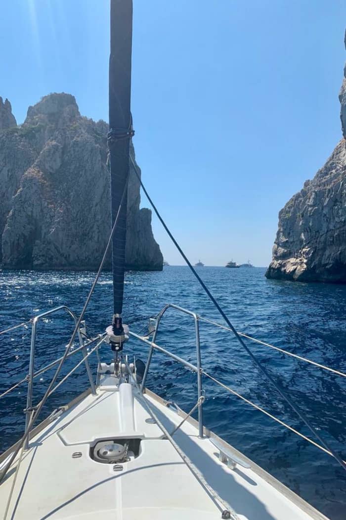 SORRENTO ZEILBELEVING – EEN DAG ZEILEN OP DE GOLF VAN NAPELS